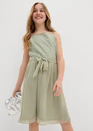 Abito in chiffon con paillettes, bonprix