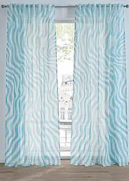 Tenda trasparente con stampa (pacco da 1), bonprix