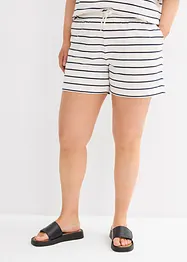 Shorts in felpa di misto cotone, bonprix