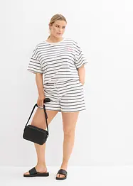 Shorts in felpa di misto cotone, bonprix