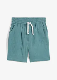 Shorts in mussola fresca e leggera con elastico in vita , loose fit, bonprix