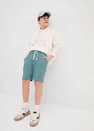 Shorts in mussola fresca e leggera con elastico in vita , loose fit, bonprix