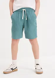 Shorts in mussola fresca e leggera con elastico in vita , loose fit, bonprix