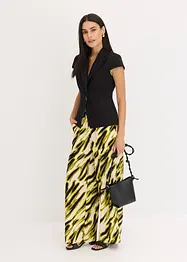 Pantaloni in jersey a trama operata, bonprix