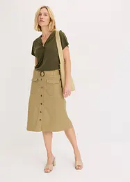 Maglia con anello decorativo, bonprix