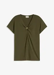 Maglia con anello decorativo, bonprix