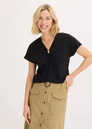 Maglia con anello decorativo, bonprix