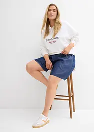 Shorts con elastico arricciato in vita, bonprix
