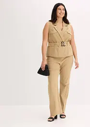 Gilet con cintura, bonprix
