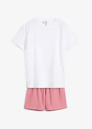 Pigiama estivo in mussola (set 2 pezzi), bonprix