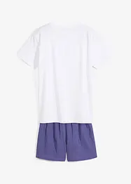 Pigiama estivo in mussola (set 2 pezzi), bonprix