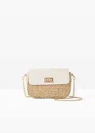 Borsa shopper in simil paglia, bonprix