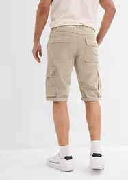 Bermuda cargo in puro cotone, regular fit, bonprix