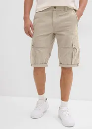 Bermuda cargo in puro cotone, regular fit, bonprix