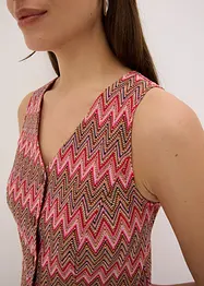 Gilet effetto uncinetto, bonprix