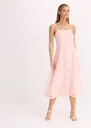 Abito in pizzo con spalline decorate, bonprix