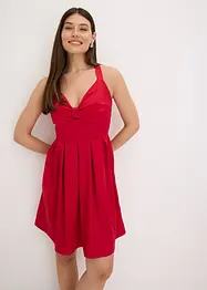 Miniabito in satin lucido, bonprix
