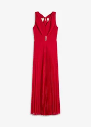 Abito in chiffon con gonna plissettata e fibbia, bonprix