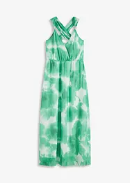 Abito in chiffon con spalline e accessori decorativi, bonprix