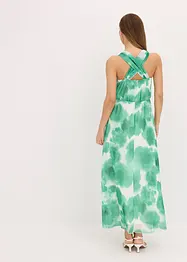 Abito in chiffon con spalline e accessori decorativi, bonprix