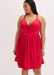 Miniabito in satin lucido, bonprix