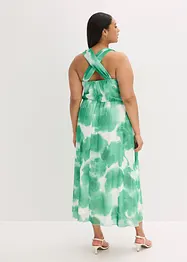 Abito in chiffon con spalline e accessori decorativi, bonprix