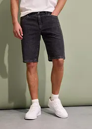 Bermuda elasticizzati in jeans, relaxed fit, bonprix