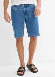 Bermuda elasticizzati in jeans, relaxed fit, bonprix