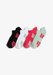 Calzini sportivi con suola in spugna (pacco da 4), bonprix