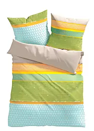 Biancheria da letto con righe, bonprix