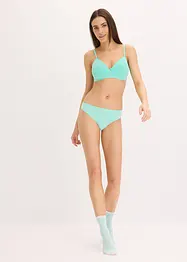 Reggiseno senza ferretto con coppe preformate e cotone biologico (pacco da 3), bonprix