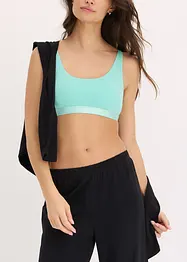 Reggiseno bustier con cotone biologico (pacco da 2), bonprix