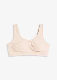 Reggiseno bustier con cotone, bonprix