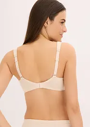 Reggiseno t-shirt non imbottito con ferretto e cotone biologico (pacco da 2), bonprix