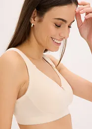 Reggiseno t-shirt non imbottito senza ferretto con cotone biologico (pacco da 2), bonprix
