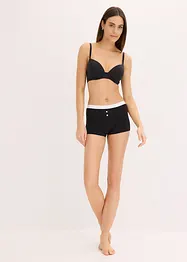 Reggiseno con coppe preformate, ferretto e cotone biologico (pacco da 2), bonprix