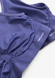Reggiseno bustier senza cuciture Feel Comfort (pacco da 2), bonprix