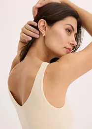 Reggiseno bustier a coste senza cuciture Feel Comfort, bonprix