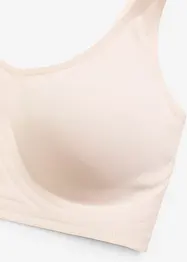 Reggiseno imbottito laser cut senza ferretto Feel Comfort, bonprix