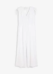 Tuta elegante in crêpe operato, bonprix
