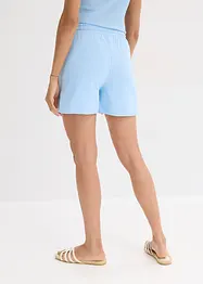 Shorts in felpa di puro cotone biologico, bonprix