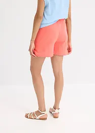 Shorts in felpa di puro cotone biologico, bonprix