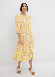 Abito in crinkle operato, bonprix