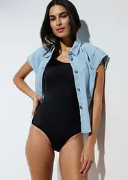 Costume intero con scollo posteriore alto, bonprix