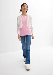 Top con cotone biologico (pacco da 3), bonprix