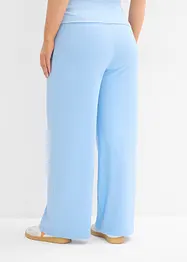 Pantaloni a palazzo con cinta comoda, bonprix