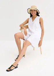 Top in misto lino fresco, bonprix