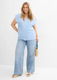 Top in misto viscosa leggero, bonprix