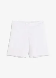 Shorts con elastico in vita in misto lino fresco, bonprix