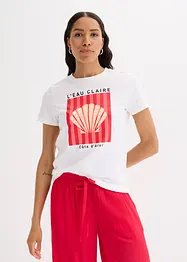 T-shirt in puro cotone, bonprix